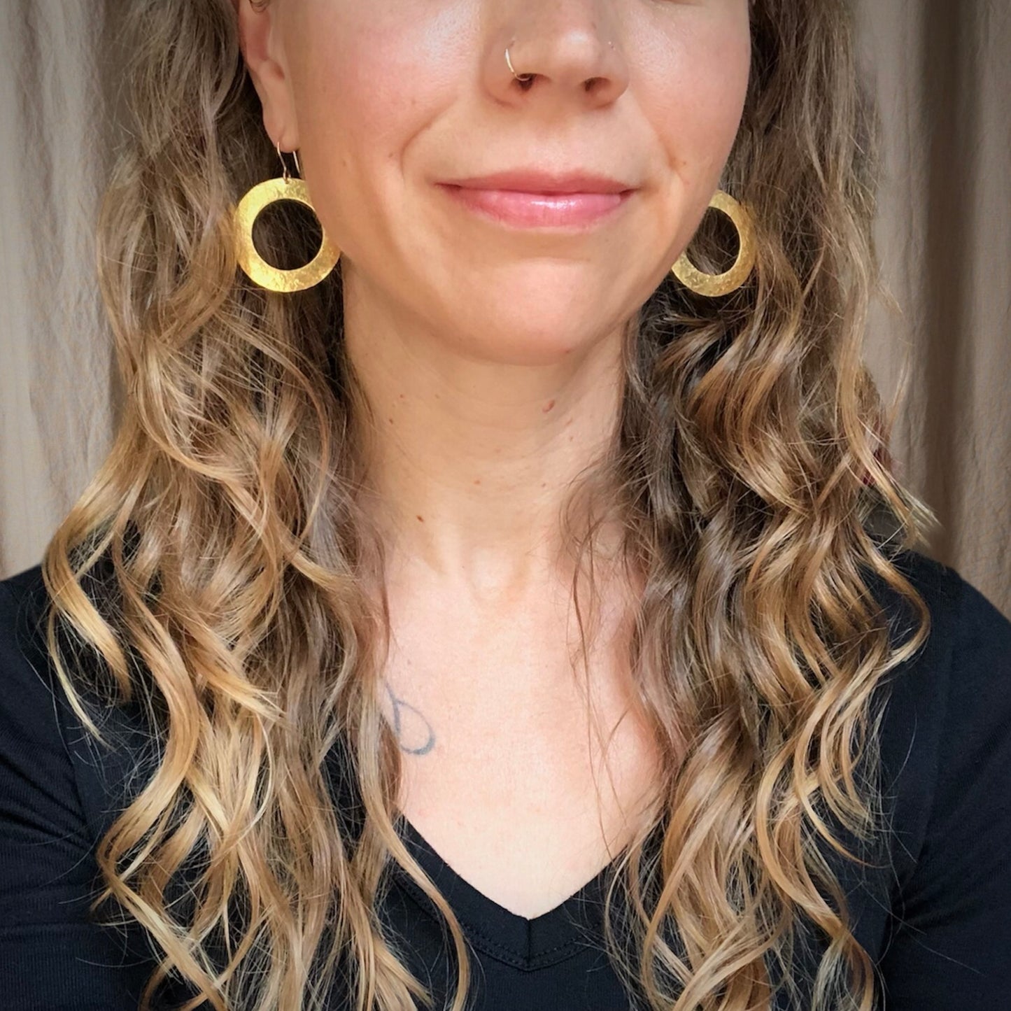 Hammered Hoops