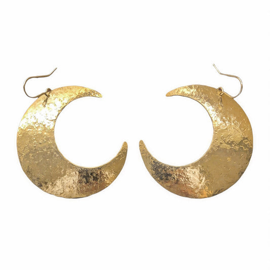 Large Crescent Earrings